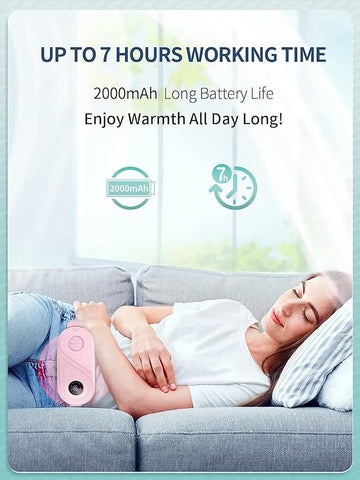 Period Cramp Relief Massager With Heating Pad For Back Pain|Crampfree- Period Cramp Relief Heater&Massager Period Cramp Relief Massager With Heating Pad For Back Pain|Crampfree- Period Cramp Relief Heater&Massager
