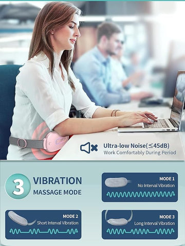 Period Cramp Relief Massager With Heating Pad For Back Pain|Crampfree- Period Cramp Relief Heater&Massager Period Cramp Relief Massager With Heating Pad For Back Pain|Crampfree- Period Cramp Relief Heater&Massager