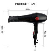 Hot and Cold Hair Dryer With Temperature Setting