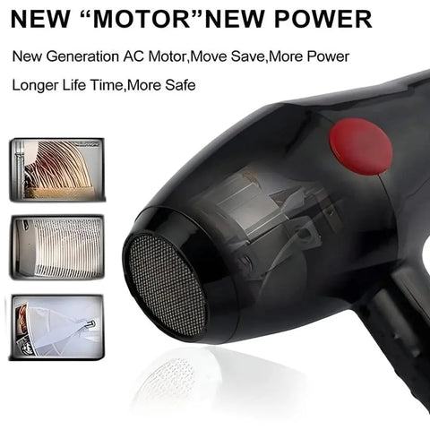 Hot and Cold Hair Dryer With Temperature Setting Hot and Cold Hair Dryer With Temperature Setting